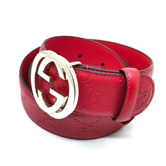 Gorgeous GUCCI Belt Gucci Bee web belt: green & red | eBay main image 2
